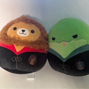 Harry Potter Squishmallows Gryffindor Slytherian 2pc Harry Potter NWT
